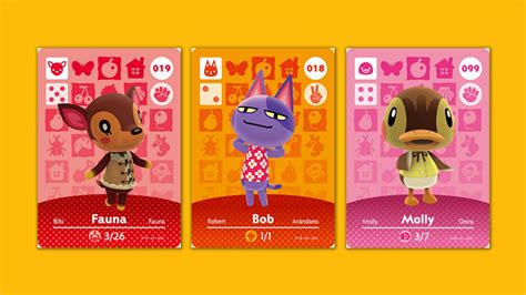 Animal Crossing amiibo cards website